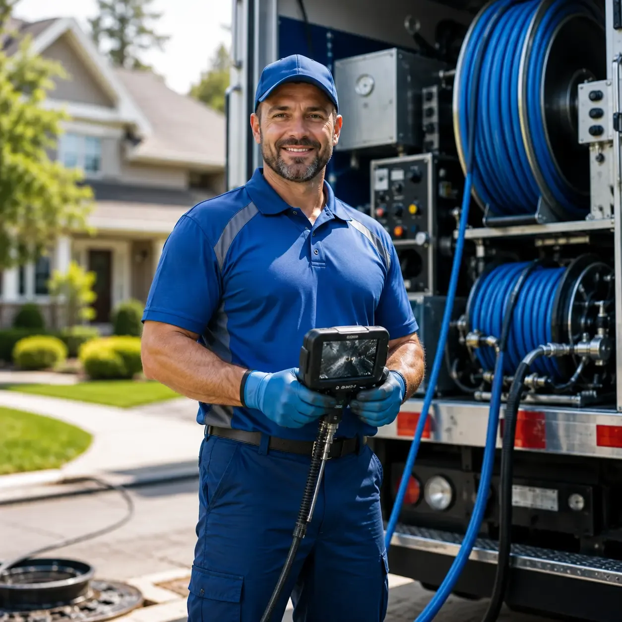 Local outdoor drain cleaning specialists in Two Rivers, WI